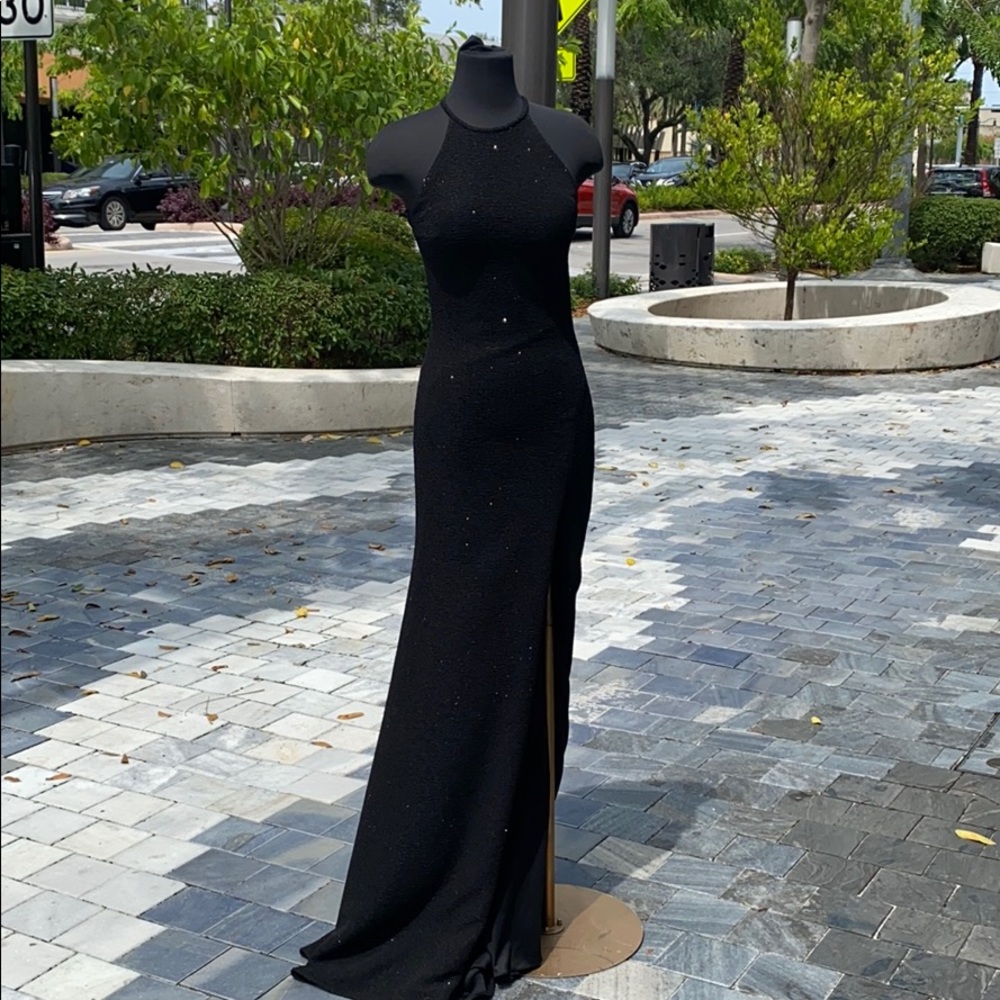 Black gown